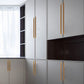 Trapezoidal Recessed Cabinet Pulls and Drawer Handles