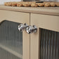 Round Bar Brass Cabinet Handles and Knobs for Wardrobes