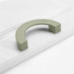 C-Shaped Recessed Drawer Pulls for Sliding Doors