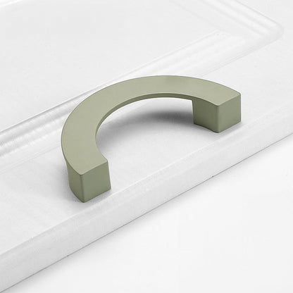 C-Shaped Recessed Drawer Pulls for Sliding Doors