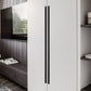 Trapezoidal Recessed Cabinet Pulls and Drawer Handles
