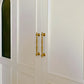 Vintage Turned Solid Brass Cabinet Pulls and Knobs