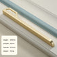 Geometric Flat Bar Cabinet Pulls and Drawer Handles