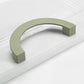 C-Shaped Recessed Drawer Pulls for Sliding Doors