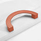 C-Shaped Recessed Drawer Pulls for Sliding Doors