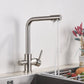 Aquiro 3-Way Kitchen Faucet with Filter Tap, RO Compatible