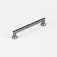 Grooved Black Gray Cabinet Handles and Knobs