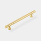 Grooved Round Bar Cabinet Pulls and Matching Knobs
