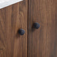 Knurled Aluminum Alloy Cabinet Handles and Round Knobs