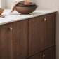 Knurled Aluminum Alloy Cabinet Handles and Round Knobs