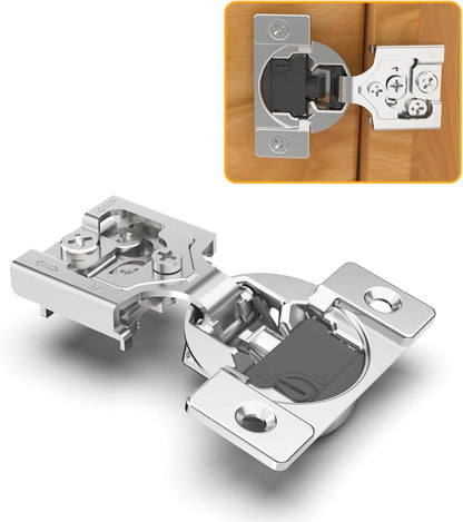 Marlow 105° Adjustable Soft-Close Concealed Cabinet Hinges for Face Frame Cabinets