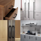 Colorful Curved Cabinet Pulls and Knobs for Kids' Room Furniture