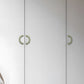 C-Shaped Recessed Drawer Pulls for Sliding Doors