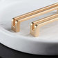 Open-Center Cabinet Pulls and Matching Knobs