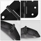 Matte Black 3.5 Inch with 5/8" Radius Corners Oil Interior Door Hinges
