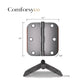 Stainless Steel 3.5 Inch with 5/8" Radius Corners Oil Rubbed Bronze Interior Door Hinges