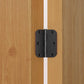 Stainless Steel 3.5 Inch with 5/8" Radius Corners Oil Rubbed Bronze Interior Door Hinges
