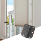 Stainless Steel 3.5 Inch with 5/8" Radius Corners Oil Rubbed Bronze Interior Door Hinges