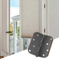 Stainless Steel 4 Inch Oil Rubbed Bronze with 5/8" Radius Corners Door Hinges for Interior Door