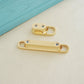Two-Tone Cabinet Pull Handles and Matching Knobs