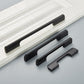 Solid Aluminum Alloy Modern Black Long Cabinet and Drawer Pulls