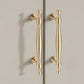 French Vintage Brass Cabinet Handles and Knobs