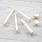 Two-Tone Square Bar Cabinet Pulls and Knobs