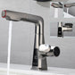 Pull-out Dual-mode Digital Display Bathroom Basin Faucet