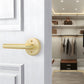 Zinc Alloy Passage Door Lever Handles for Closet and Hallway Doors