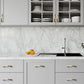Curved Zinc Alloy Cabinet Handles and Drawer Pulls