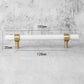 Marble Zinc Alloy T-Bar Cabinet Pulls