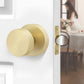 Heavy Duty Round Passage Door Knobs for Hallway and Closet Doors