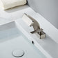 Sereno Waterfall Single Lever Brass Bathroom Sink Faucet, Single Hole Basin Faucet