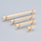 Ribbed Square Bar Cabinet Pulls and Drawer Handles