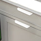 Low-Profile Invisible Finger Pulls and Drawer Handles