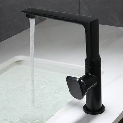 Ferron Modern Waterfall Single-Hole Bathroom Sink Faucet with 360° Swivel Spout