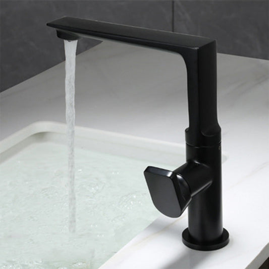 Ferron Modern Waterfall Single-Hole Bathroom Sink Faucet with 360° Swivel Spout