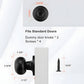 Round Interior Door Knobs with Dummy, Passage and Privacy Options