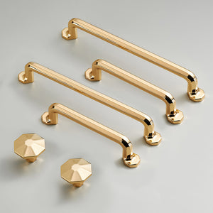Classic Gold Zinc Alloy Cabinet Pulls and Knobs