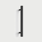 Matte Black Square Bar Drawer Pulls and Cabinet Handles
