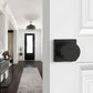 Heavy Duty Square Door Knobs for Closet, Hallway and Bathroom Doors
