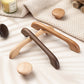 Curved Solid Wood Cabinet Handles and Round Cabinet Knobs
