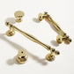 Bright Gold Brass Cabinet Pulls and Knobs