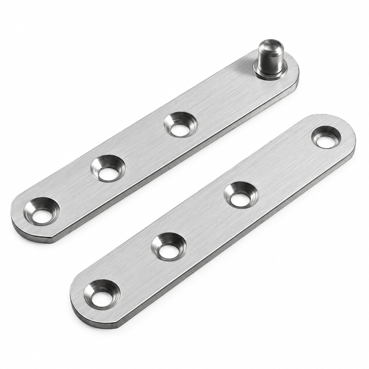 Stainless Steel 360° Pivot Door Hinges, Top and Bottom Mount