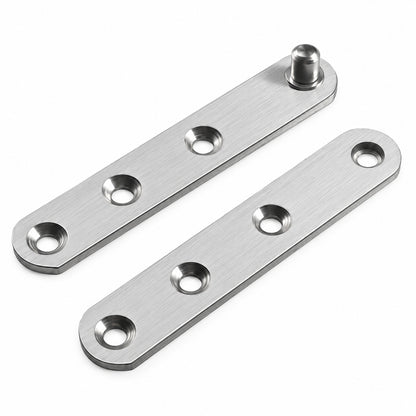 Stainless Steel 360° Pivot Door Hinges, Top and Bottom Mount