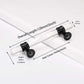 Clear Acrylic Cabinet Pulls and T-Bar Knobs
