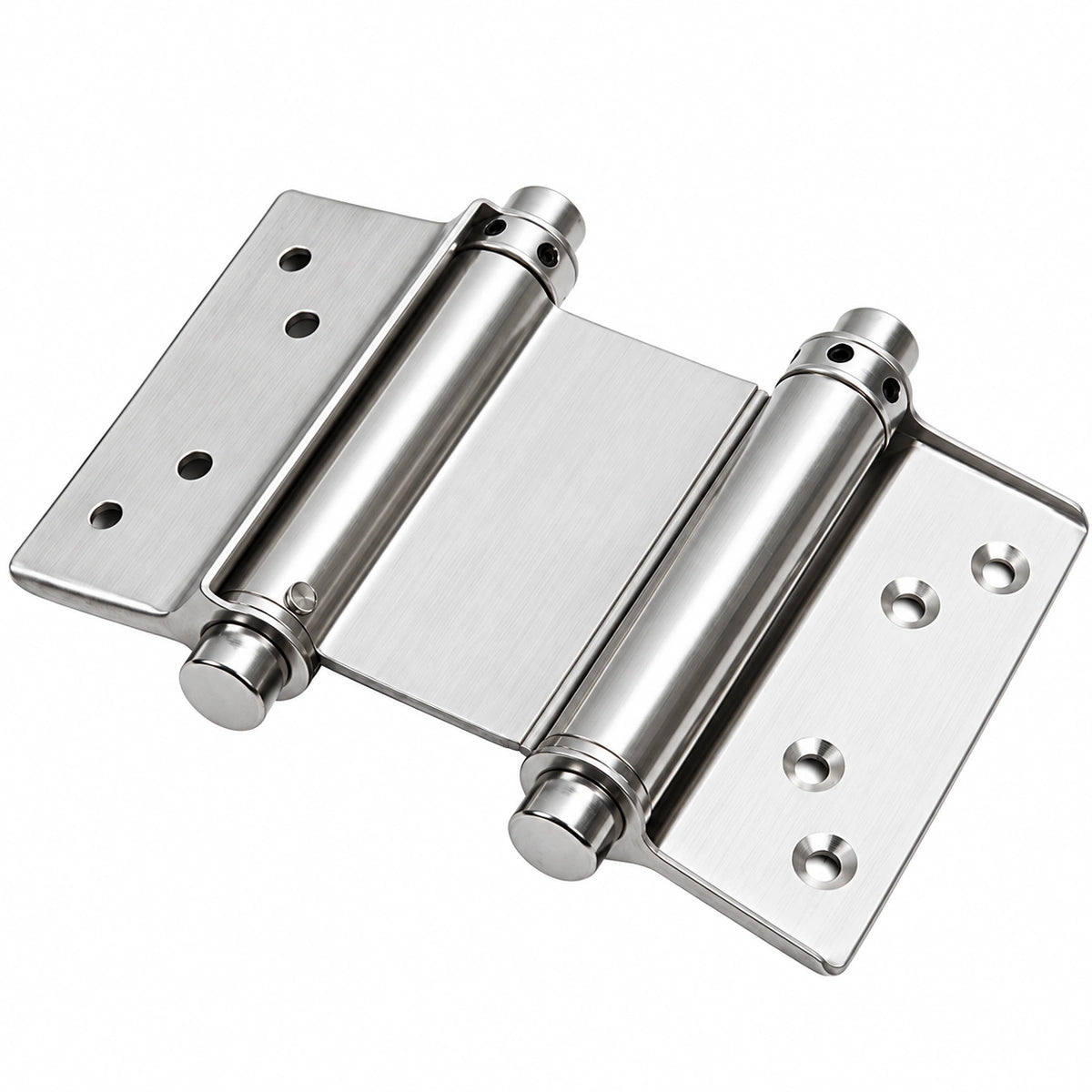 Stainless Steel Double-Action Spring Door Hinges, Self-Closing, 3-Inch to 8-Inch