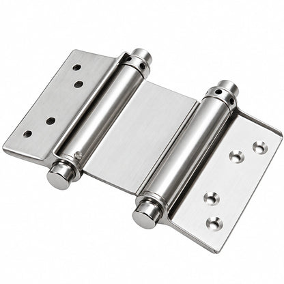 Stainless Steel Double-Action Spring Door Hinges, Self-Closing, 3-Inch to 8-Inch