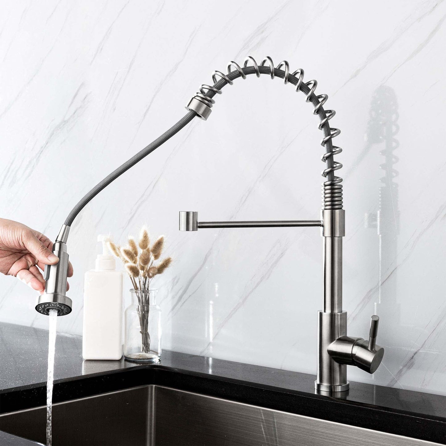 Maren Industrial Pre-Rinse Kitchen Faucet