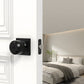 Matte Black Round Privacy Door Knob for Bedroom and Bathroom Doors
